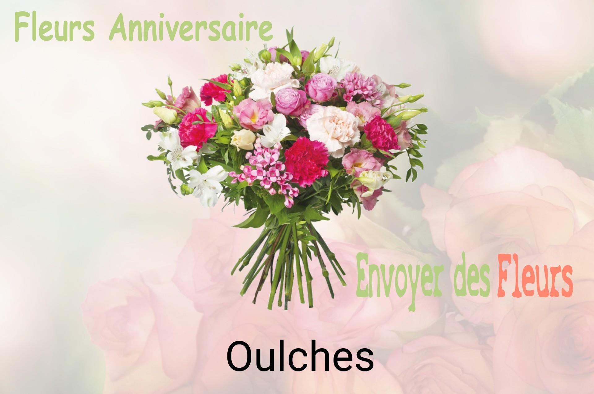 Bouquet de fleurs d’anniversaire livré à Oulches